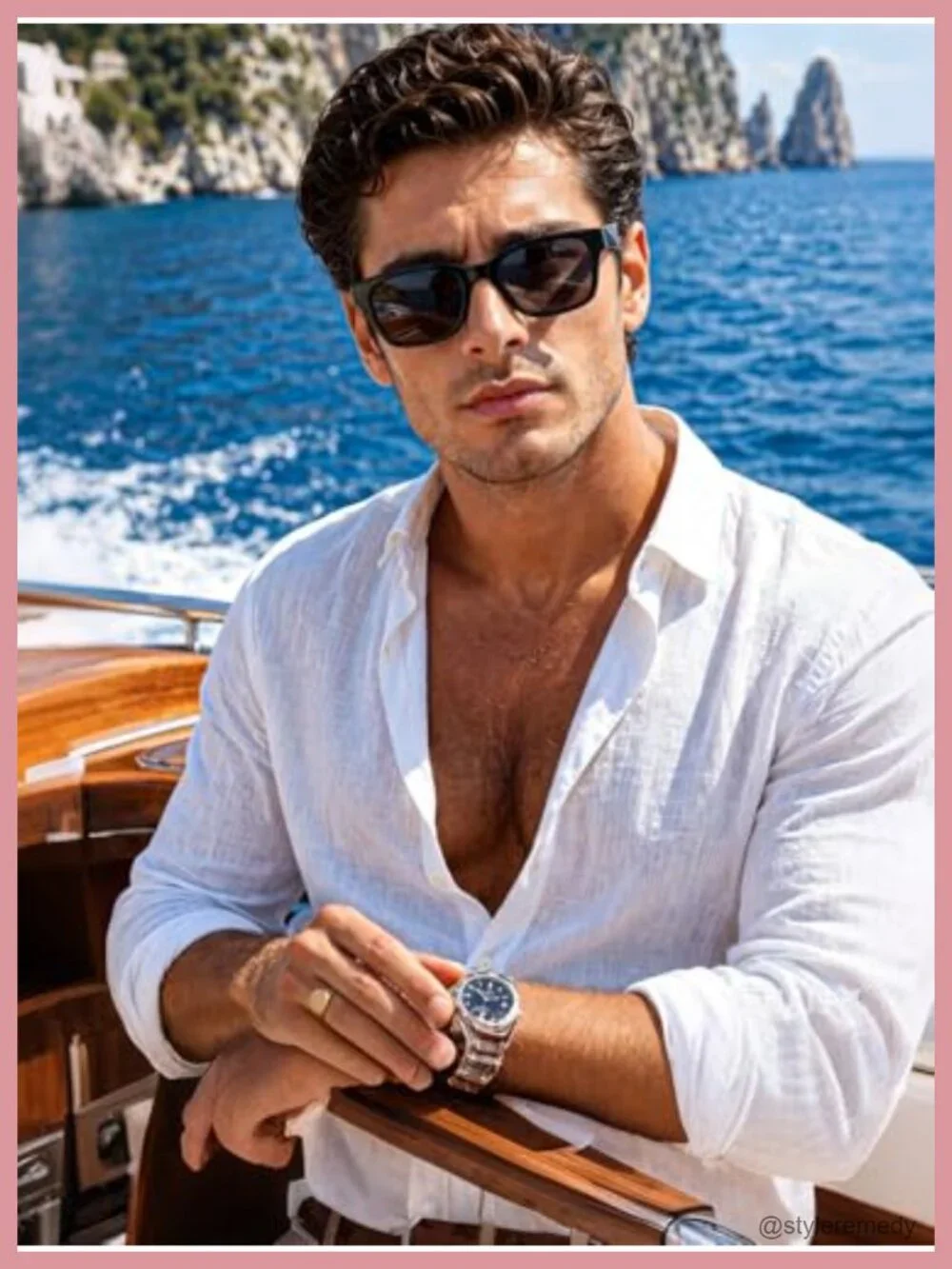 Retro Chunky Rectangle Frame UV400 Square Sunglasses for Women Men